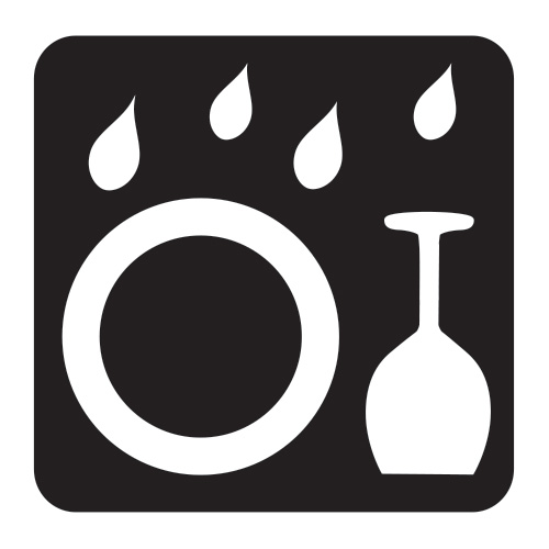 Spülmaschinengeeignet Symbol